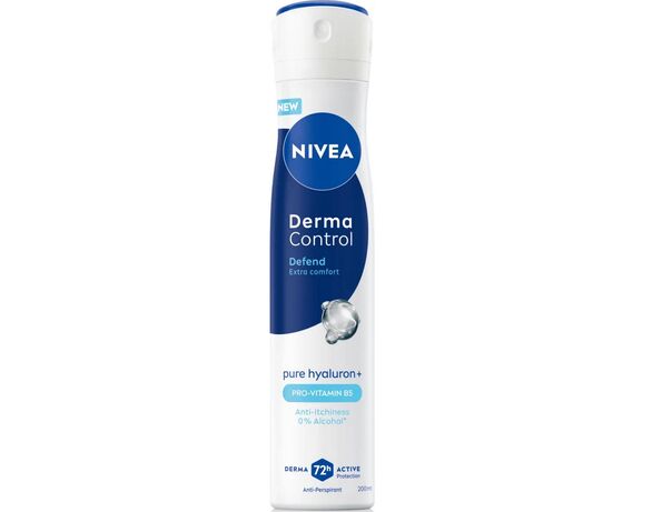 Антиперспірант жіночий NIVEA DEO Дерма контроль спрей 200 мл Аврора недорого