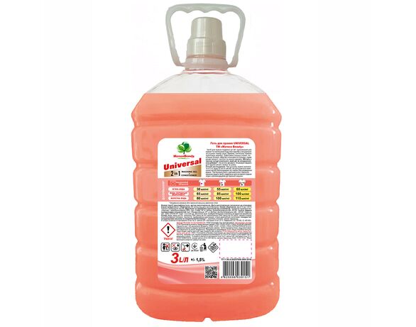 Гель для прання Moreco Beauty Universal 3 л Аврора картинка 2 з доставкою
