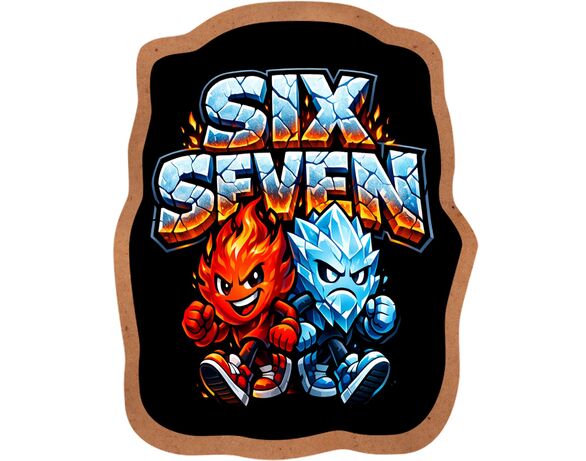 Пряник імбирний фігурний Добрик Six seven 25 г Аврора картинка 5 фото