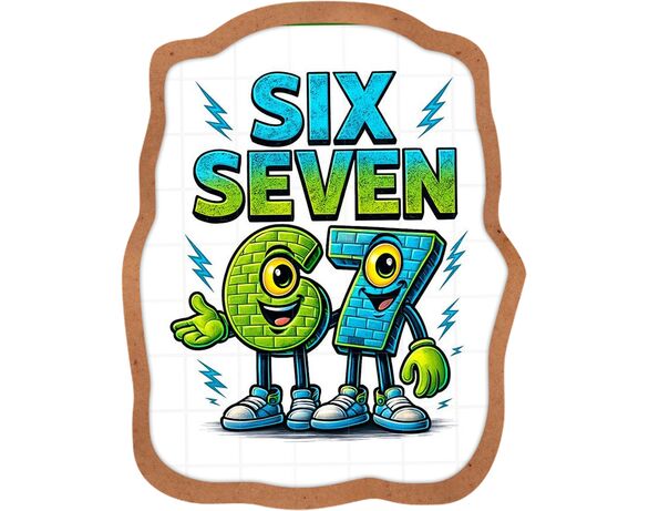 Пряник імбирний фігурний Добрик Six seven 25 г Аврора картинка 8 дешево