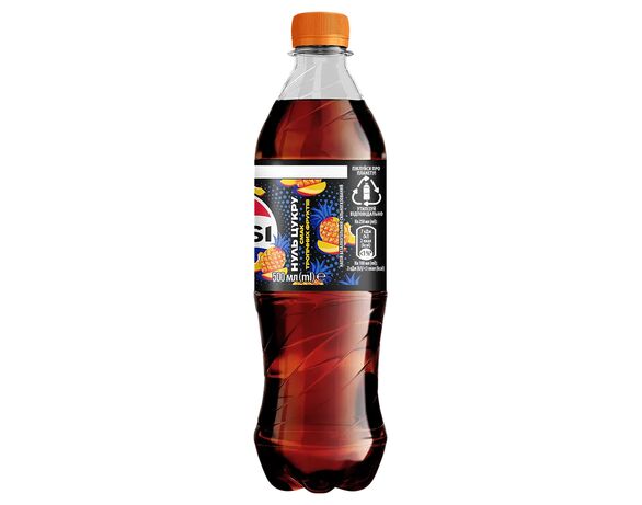Напій безалкогольний сильногазований безкалорійний PEPSI Тропікал, ПЕТ 500 мл Аврора картинка 3 з доставкою