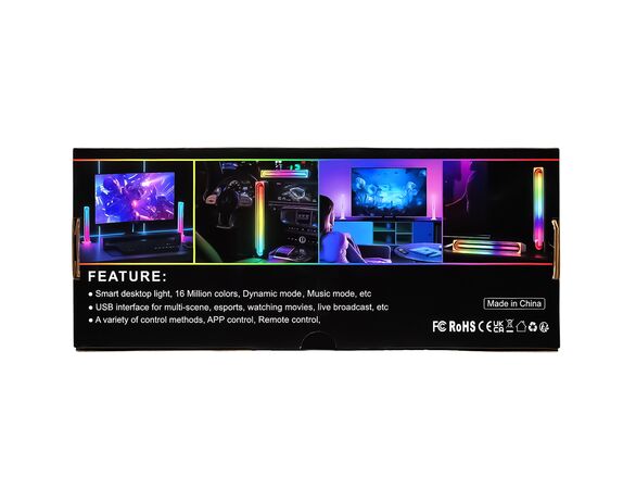 Набір світильників LED USB RGB 2 шт Аврора картинка 16 з доставкою