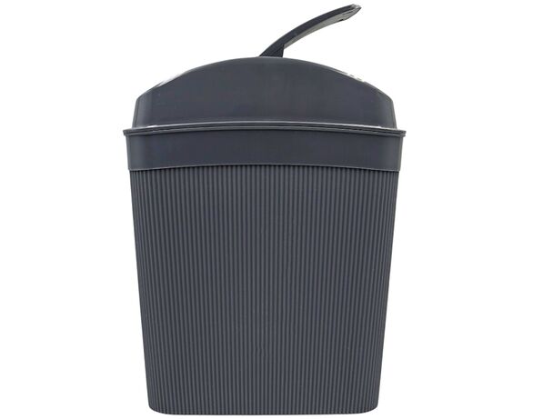 Відро для сміття пластикове з поворотною кришкою Sun Plast 2,5 л картинка 4 в інтернет-магазині Аврора