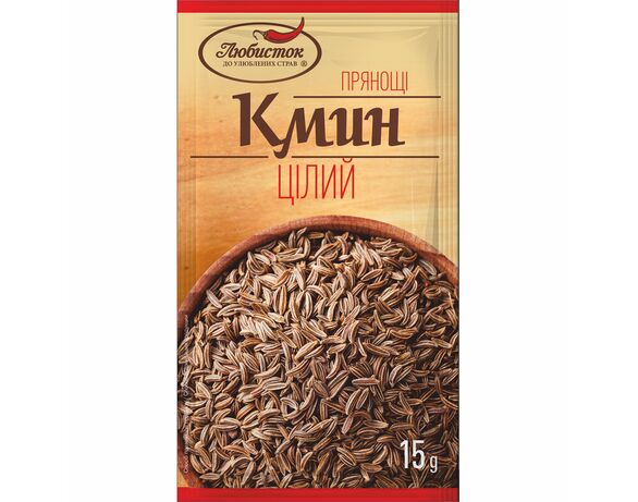 Кмин цілий сушений Любисток 15 г в Аврорі