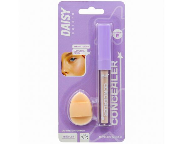 Консилер для обличчя зі спонжем DAISY COLORS №02 3,5 г Аврора купити