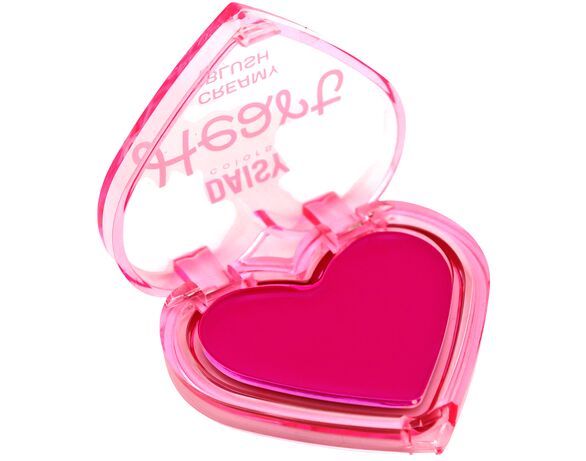 Рум'яна для обличчя кремові DAISY COLORS Heart №01 5 г Аврора картинка 3 відгуки