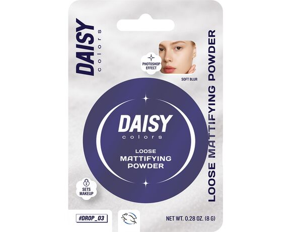 Пудра для обличчя розсипчаста матуюча DAISY COLORS 8 г Аврора відгуки