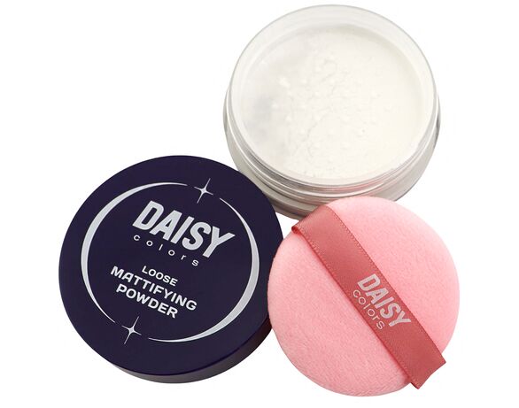 Пудра для обличчя розсипчаста матуюча DAISY COLORS 8 г картинка 3 в інтернет-магазині Аврора