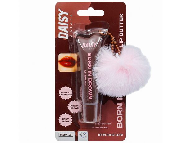 Бальзам для губ DAISY COLORS Born in Brown 4,5 г в інтернет-магазині Аврора