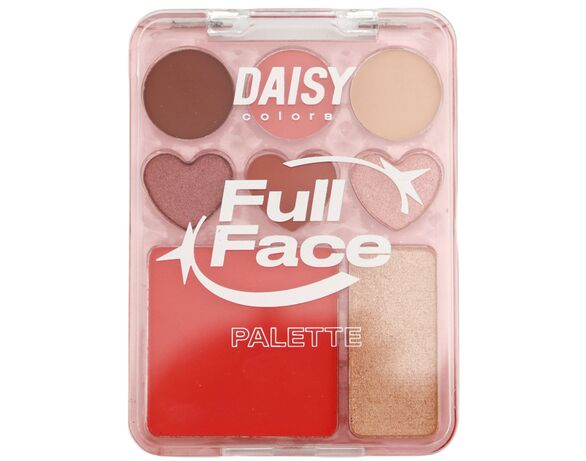 Палітра тіней для повік, обличчя DAISY COLORS Full Face Аврора відгуки