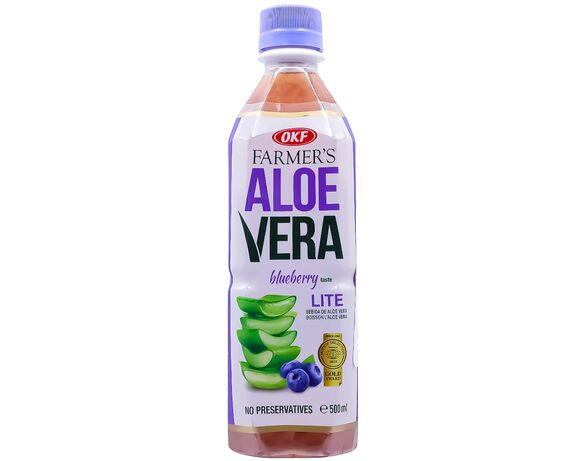 Напій соковмісний безалкогольний OKF FARMER'S Aloe Vera Лохина 500 мл в інтернет-магазині Аврора