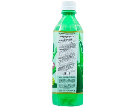 Напій соковмісний безалкогольний OKF Aloe Vera Sugar Free 500 мл Аврора картинка 3 недорого