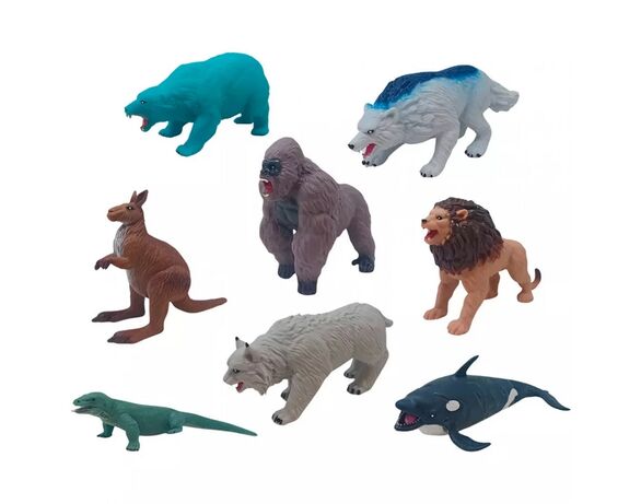 Стретч-іграшка колекційна #Sbabam серія Legend of animals ЛІД І ПОЛУМ'Я Аврора картинка 2 ціна