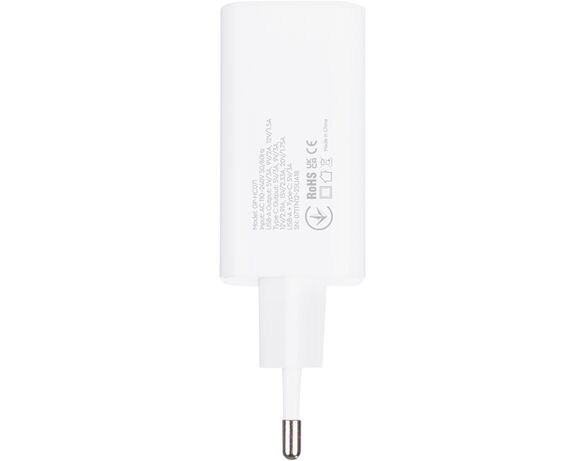 Адаптер зарядний мережевий Gelius IONYX GP-HC071 Type-C+USB-A білий Аврора картинка 4 ціна