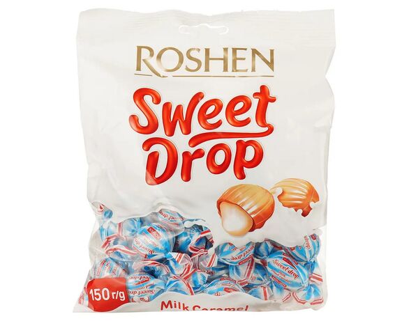 Набір карамельок ROSHEN Молочна краплинка 150 г в інтернет-магазині Аврора