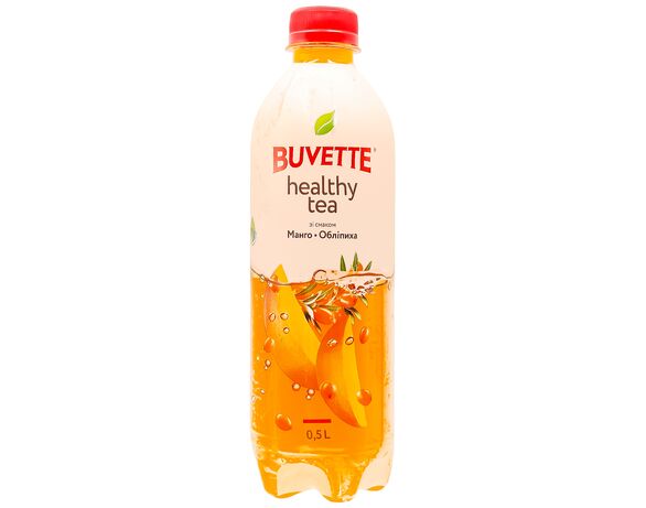 Напій безалкогольний негазований Buvette Healthy tea Манго, обліпіха 0,5 л Аврора відгуки