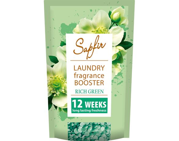 Кондиціонер для білизни гранульований Sapfir AROMA Rich Green 120 г Аврора з доставкою