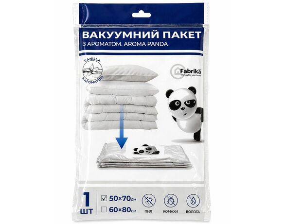 Пакет вакуумний Fabrika PANDA AROMA 50х70 см Аврора купити