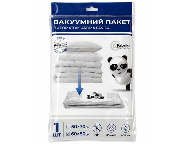 Пакет вакуумний Fabrika PANDA AROMA 60х80 см в Аврорі