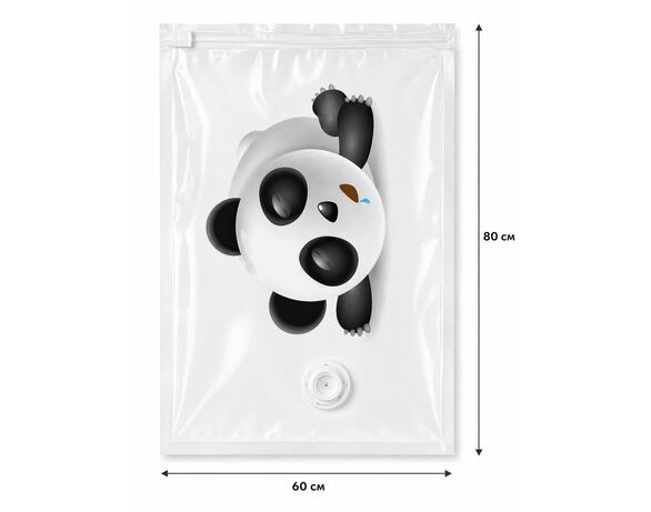 Пакет вакуумний Fabrika PANDA AROMA 60х80 см Аврора картинка 3 дешево