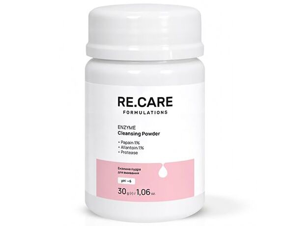 Пудра для вмивання обличчя RE.CARE Enzyme Cleansing 30 г Аврора картинка 3 з доставкою