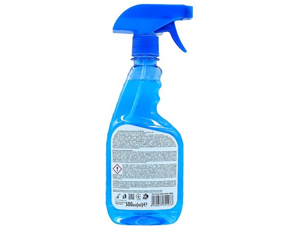 Засіб для миття скла, дзеркал Wash&Free 4в1, спрей 500 мл Аврора картинка 3 дешево