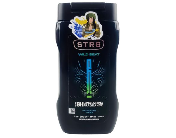 Гель для душу чоловічий STR8 WILD BEAT 250 мл Аврора дешево