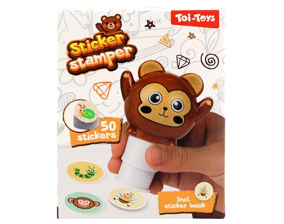 Набір ігровий Toi-Toys Штампик з наліпками Аврора картинка 7 купити