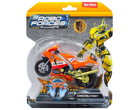 Трансформер іграшковий Toi-Toys Робот-мотоцикл Аврора картинка 6 недорого