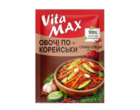 Суміш спецій Vita MAX Овочі по-корейськи 20 г Аврора недорого