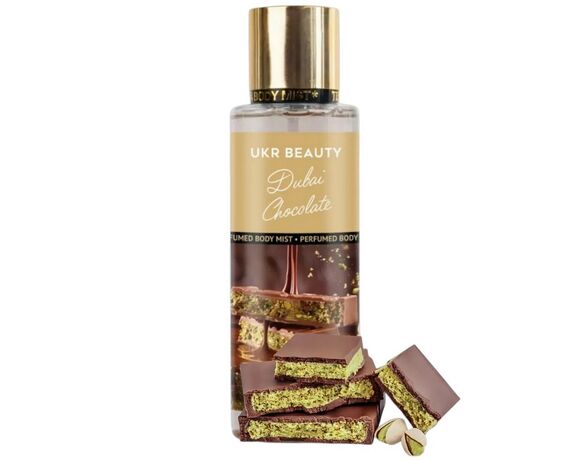 Вода запашна для тіла UKR BEAUTY Dubai Chocolate 250 мл Аврора купити