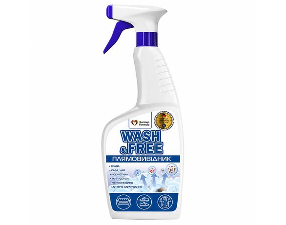 Плямовивідник для тканин WASH&FREE 470 мл Аврора недорого
