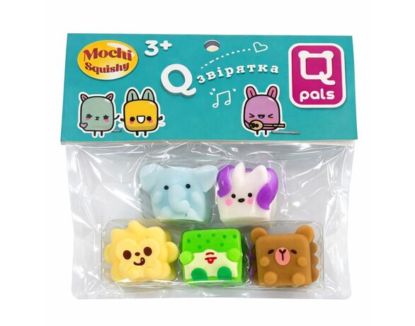 Набір іграшок-антистрес Monster Gum Mochi squishy Q звірятка Аврора недорого