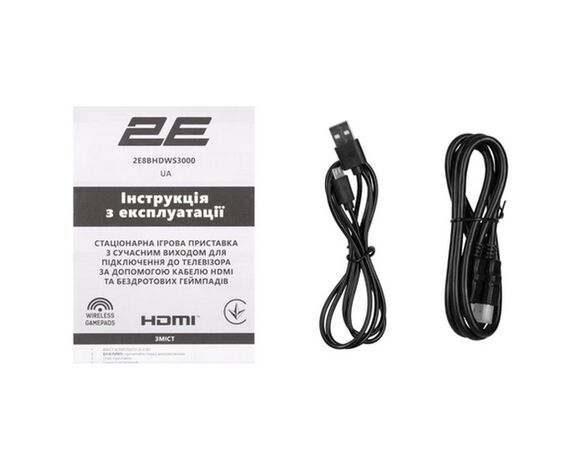 Комплект ігровий 2E 8bit HDMI WS3000: консоль, 2 джойстика Аврора картинка 8 фото