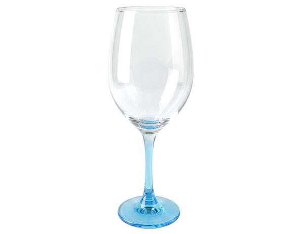 Бокал для вина скляний Galleryglass кольоровий лак 470 мл Аврора ціна