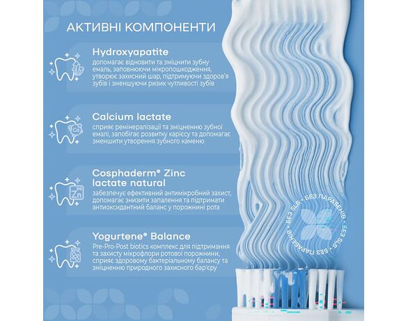 Паста зубна Medosan Комплексний захист All-Day 75 мл картинка 3 в Аврорі