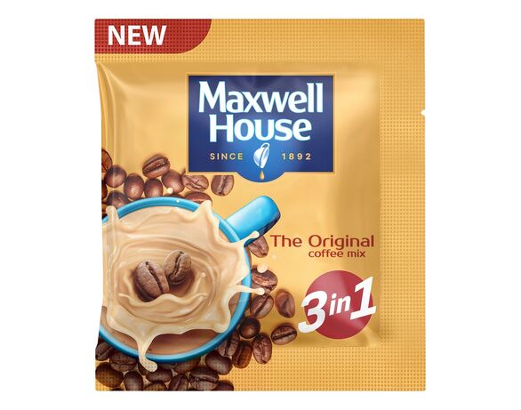 Напій кавовий розчинний 3в1 MAXWELL HOUSE Original 18 г Аврора каталог