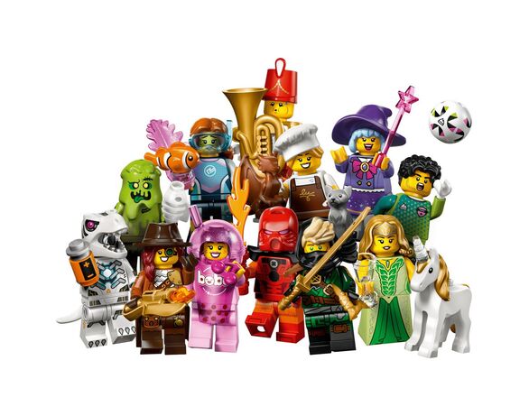 Конструктор дитячий LEGO Minifigures серія 29, 8 деталей Аврора картинка 2 дешево
