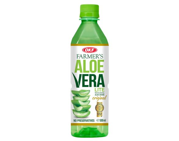 Напій соковмісний безалкогольний FARMER'S Aloe Vera Оригінал 500 мл Аврора недорого