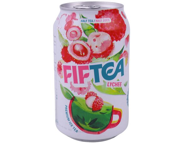 Напій соковмісткий б/а FIFTEA Чай зі смаком лічі 330 мл Аврора фото