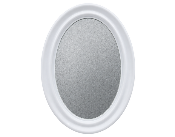 Дзеркало настінне овальне в пластиковій рамці Bathroom Solutions в Аврорі