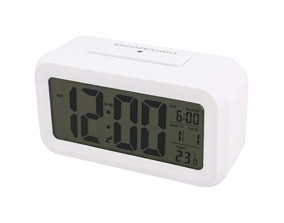 Будильник настільний на батарейках SEGNALE в асортименті Аврора картинка 2 дешево