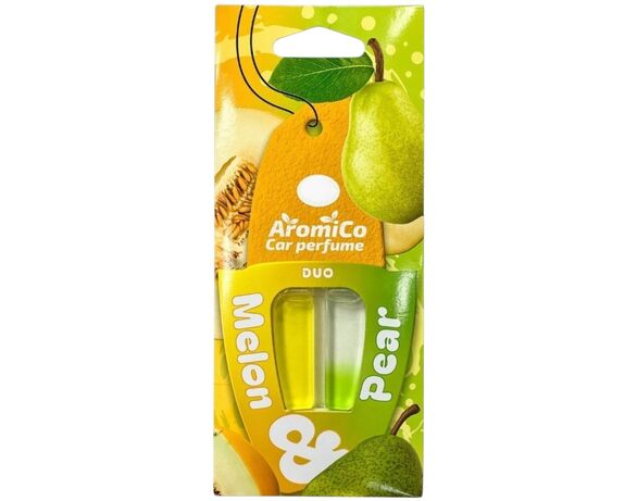 Ароматизатор повітря автомобільний ампульний Aromico DUO Melon&Peart Аврора ціна