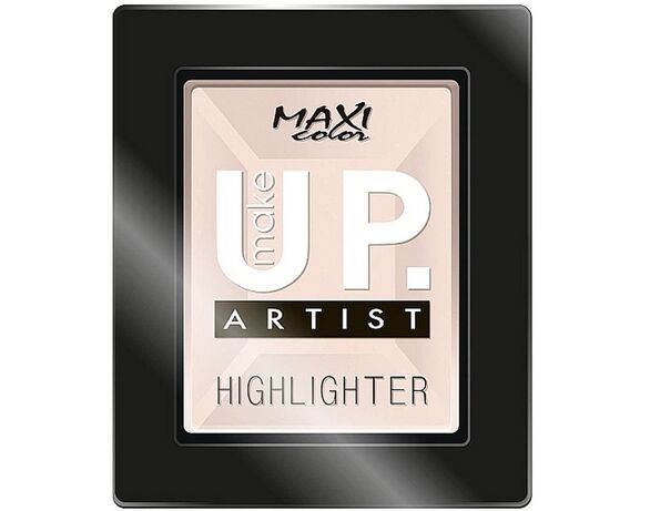 Хайлайтер для обличчя компактний MAXI Color Make Up Artist мікс 8 г Аврора картинка 2 ціна