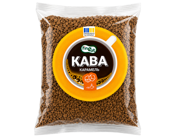 Кава розчинна сублімована Fine Eat Карамель 100г Аврора купити