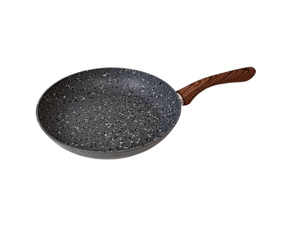 Сковорода алюмінієва антипригарна GUSTO GRANITE d=24 см Аврора з доставкою