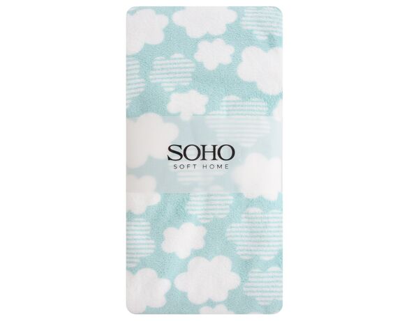 Рушник банний мікрофібра SOHO колір мікс 280г/м2 70х140 см Аврора картинка 3 з доставкою