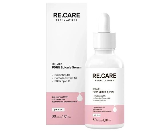 Сироватка для шкіри обличчя RE.CARE PDRN Spicule Serum 30 мл Аврора картинка 9 купити