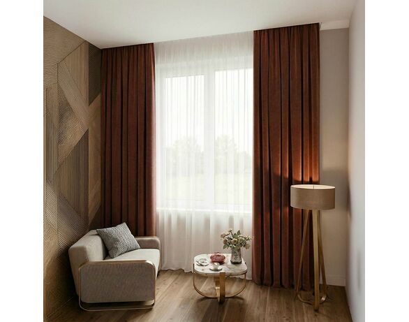 Штора для вікон текстильна Home Line мікс 140х260 см картинка 3 в Аврорі