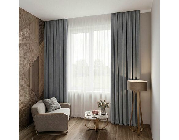 Штора для вікон текстильна Home Line мікс 140х260 см Аврора картинка 5 дешево